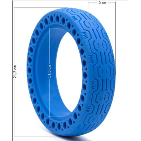 Cubierta Maciza 8,5" Colorfull