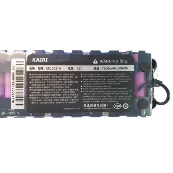 Batería Litio 36V 7.8Ah 2