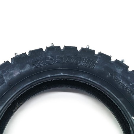 Neumático 80/65-6,5" con clavos - Cubierta Para Superficies Heladas