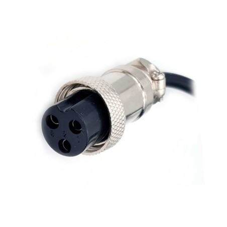 Comprar Cargador Litio 48v Clavija GX16 Hembra - Repuestos Patinetes