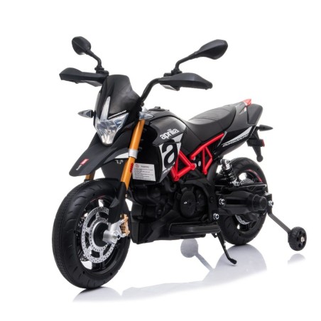 Aprilia Dorsoduro Minimoto Eléctrica Infantil 12V - Comprar Minimotos