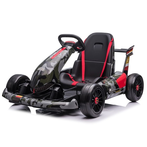 Kart eléctrico infantil CAMUFLAJE