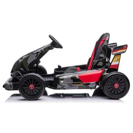 Kart eléctrico infantil CAMUFLAJE