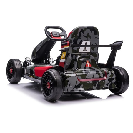 Kart eléctrico infantil CAMUFLAJE