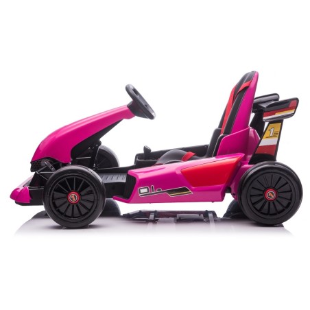 Kart eléctrico infantil ROSA