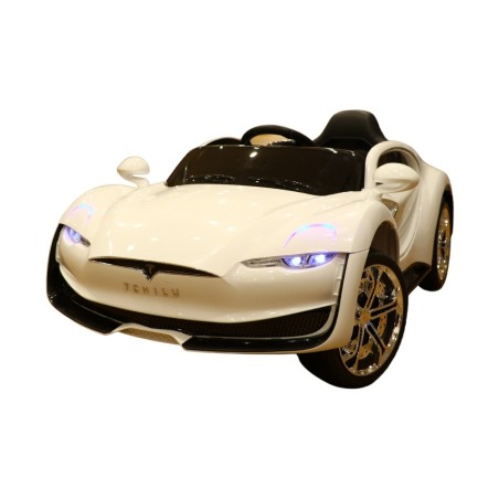Comprar Coche Eléctrico Infantil tipo TESLA 12V con MANDO 2.4G