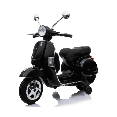Moto Vespa Eléctrica Infantil PX150 - Minimoto Infantil 12V Con Ruedines