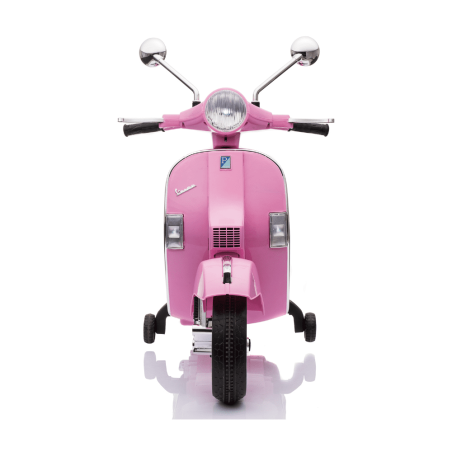 Moto Vespa Eléctrica Infantil PX150 - Minimoto Infantil 12V Con Ruedines