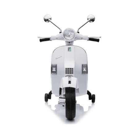 Moto Vespa Eléctrica Infantil PX150 - Minimoto Infantil 12V Con Ruedines
