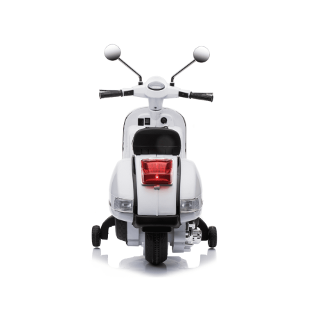 Moto Vespa Eléctrica Infantil PX150 - Minimoto Infantil 12V Con Ruedines