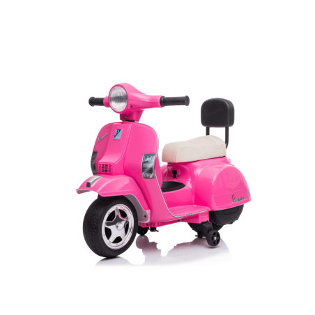 Minimoto tipo Vespa Infantil de Batería 6V - Vespa con Ruedines