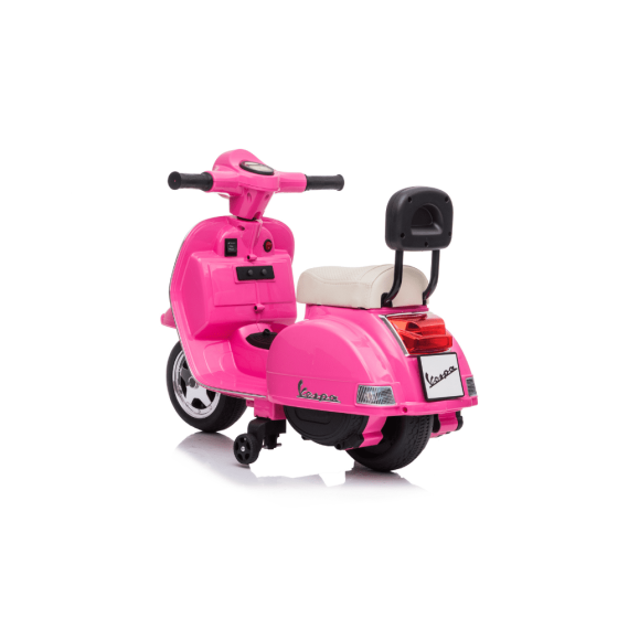 Minimoto tipo Vespa Infantil de Batería 6V - Vespa con Ruedines 2