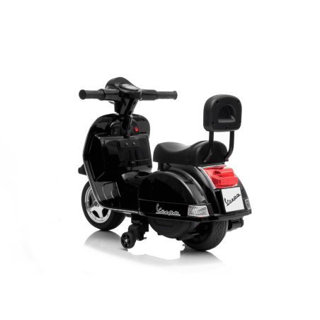 Minimoto tipo Vespa Infantil de Batería 6V - Vespa con Ruedines