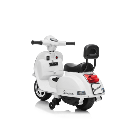 Minimoto tipo Vespa Infantil de Batería 6V - Vespa con Ruedines