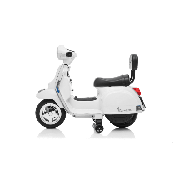Minimoto tipo Vespa Infantil de Batería 6V - Vespa con Ruedines 2