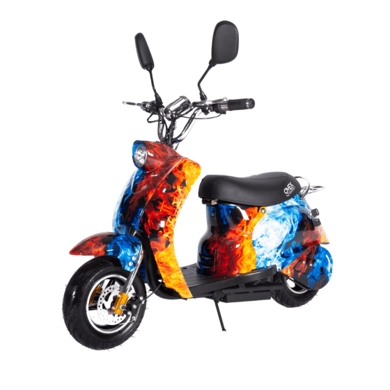 Mini VESPA infantil de batería - Moto para niños con diseño realista