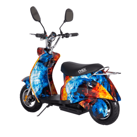 Mini VESPA infantil de batería - Moto para niños con diseño realista