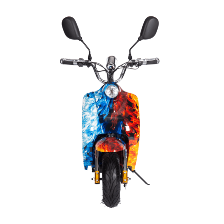 Mini VESPA infantil de batería - Moto para niños con diseño realista