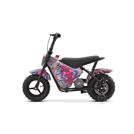 Minimoto eléctrica 250W Cross OVEX para niños - Moto para Iniciación