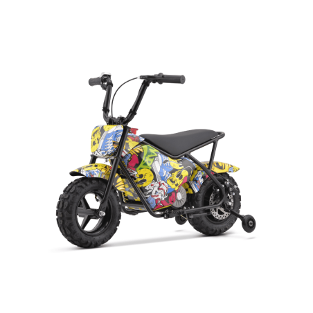 Minimoto eléctrica 250W Cross OVEX para niños - Moto para Iniciación