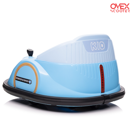 COCHE DE CHOQUES ELÉCTRICO AZUL 12V - Envío 24/48H - Con Mando 2.4G