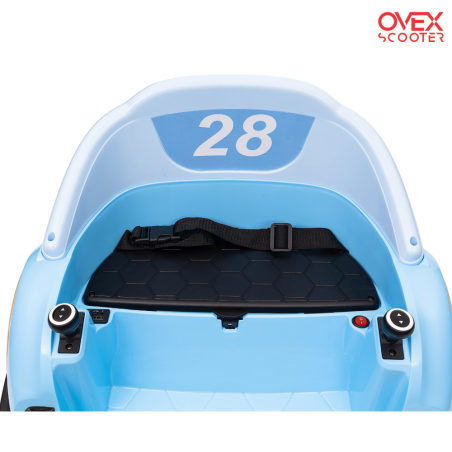 COCHE DE CHOQUES ELÉCTRICO AZUL 12V - Envío 24/48H - Con Mando 2.4G
