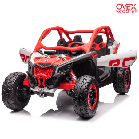 CAN AM MAVERICK Coche Eléctrico Infantil 4x4 ROJO - Comprar Buggy XXL