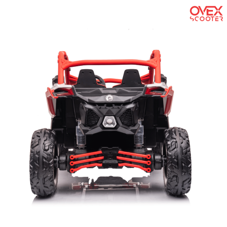 CAN AM MAVERICK Coche Eléctrico Infantil 4x4 ROJO - Comprar Buggy XXL
