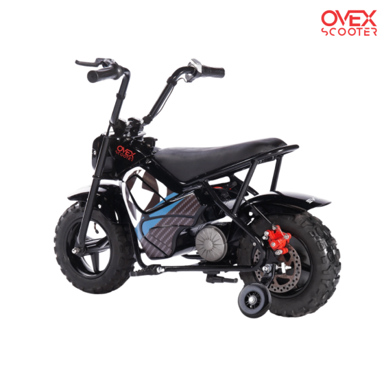 Minimoto eléctrica 250W Cross OVEX para niños - Moto para Iniciación 2