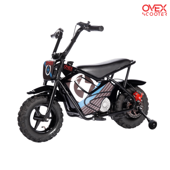 Minimoto eléctrica 250W Cross OVEX para niños - Moto para Iniciación