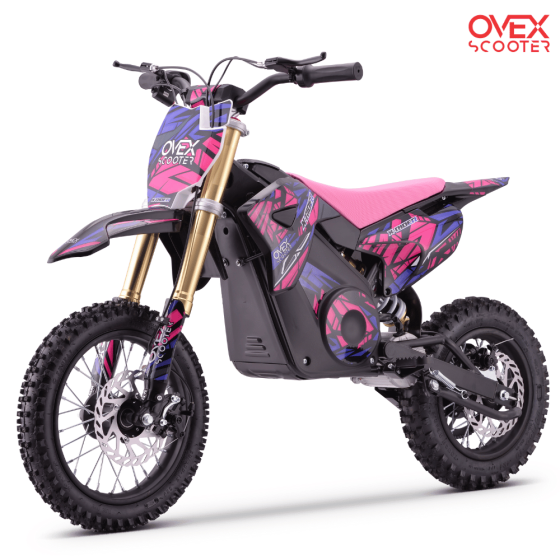 Moto cross 1000W OVEX XRIDER Rosa - MOTO ELÉCTRICA - Envío Urgente