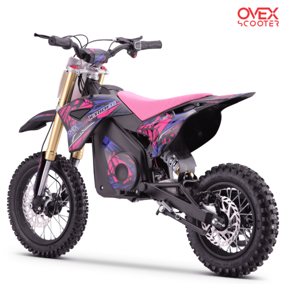 Moto cross 1000W OVEX XRIDER Rosa - MOTO ELÉCTRICA - Envío Urgente 2
