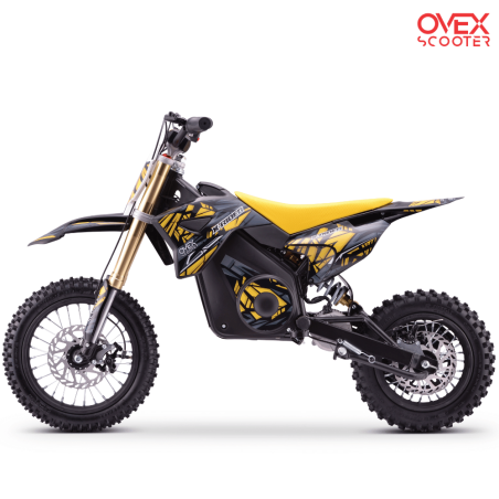 Moto cross 1000W OVEX XRIDER AMARILLA - MOTO ELÉCTRICA - Envío Urgente