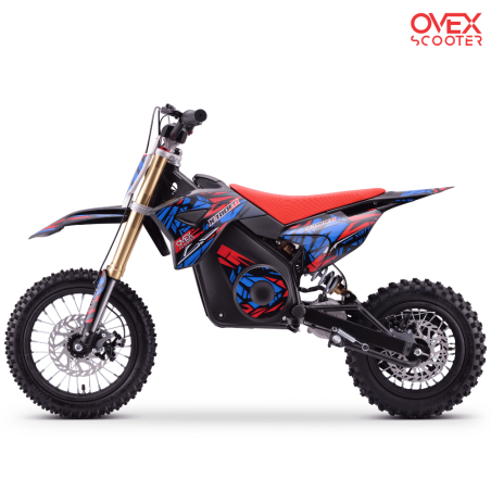 Moto cross 1000W OVEX XRIDER ROJA - MOTO ELÉCTRICA - Envío Urgente