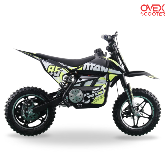 OVEX TITÁN Minimoto Cross 1000W Amarilla - Potente Moto Para Niños 2